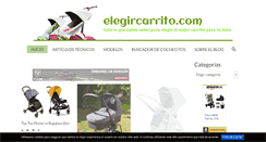 Desktop Screenshot of elegircarrito.com